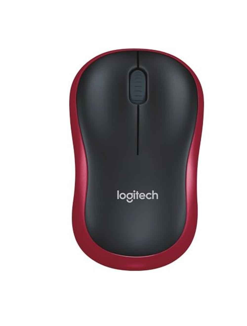 Logitech M185 Wireless Mouse -RED