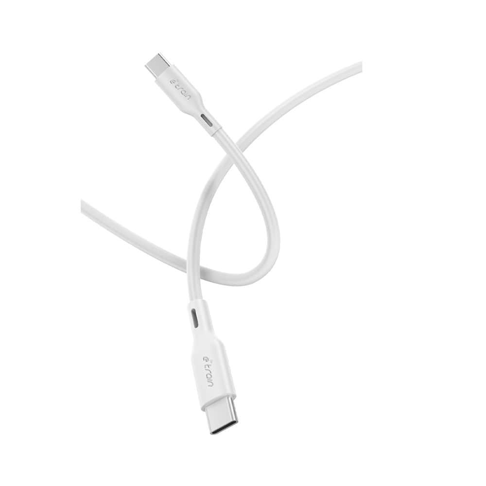 E-train MP621 USB-C to USB-C Cable 60W 1M - White