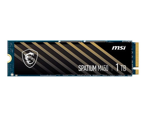M.2 Msi Spatium M450 1TB V1 Pcie Gen 4.0 Nvme