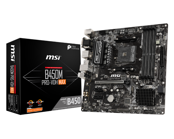 MSI B450M PRO VDH MAX