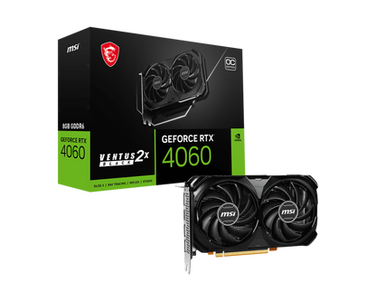 MSI RTX 4060 VENTUS 2X BLACK 8G OC