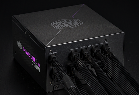 Cooler Master 750W MWE Gold V3 Full Modular ATX 3.1 80Plus Gold Power Supply