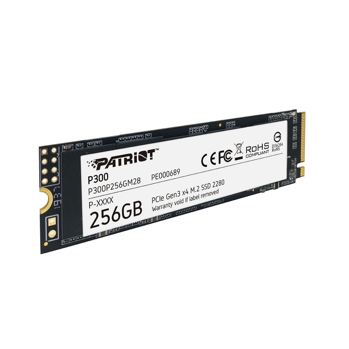 Patriot P300 M.2 PCIe Gen 3 x4 256GB