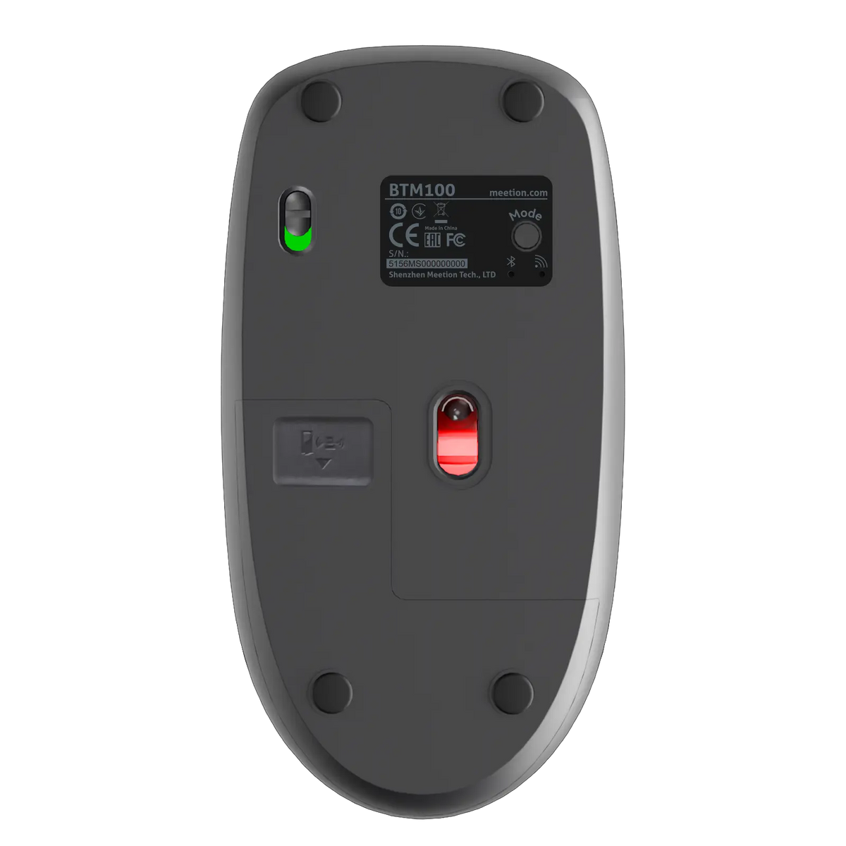 Meetion BTM100 Wireless And Bluetooth Dual Mode Mouse
