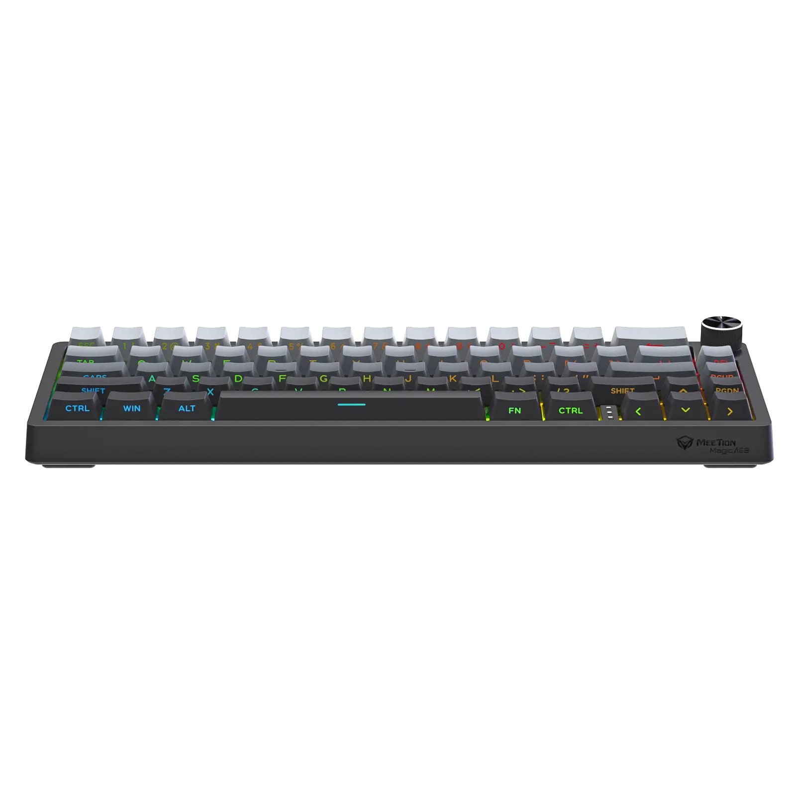 Meetion Magic A68 Magnetic Switch Hot-Swappable ABS Double Shot 65 Compact Gaming Keyboard