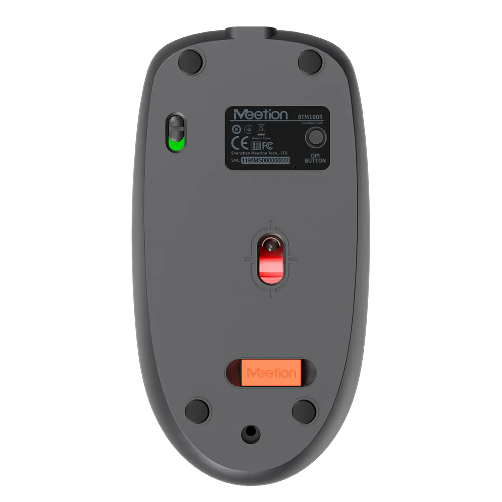 Meetion BTM100R Wireless And Bluetooth Dual Mode Silent Rechargeable Mouse