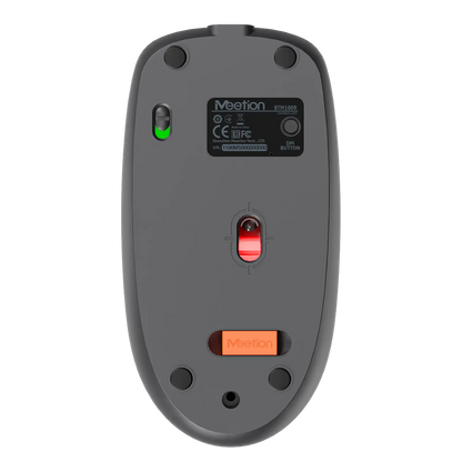 Meetion BTM100R Wireless And Bluetooth Dual Mode Silent Rechargeable Mouse