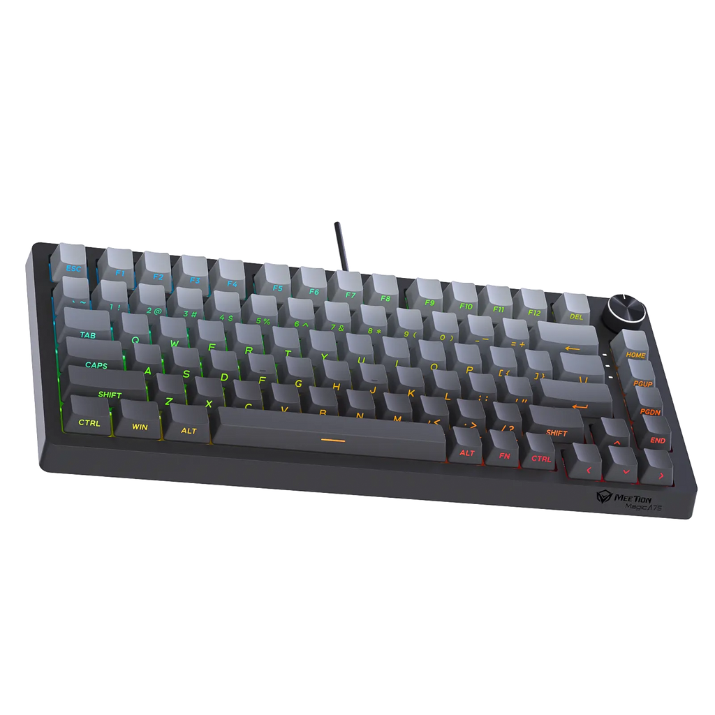 Meetion Magic A75 Magnetic Switch Hot-Swappable ABS Double Shot Keycaps Pro Grade 75 Compact Mechanical Keyboard