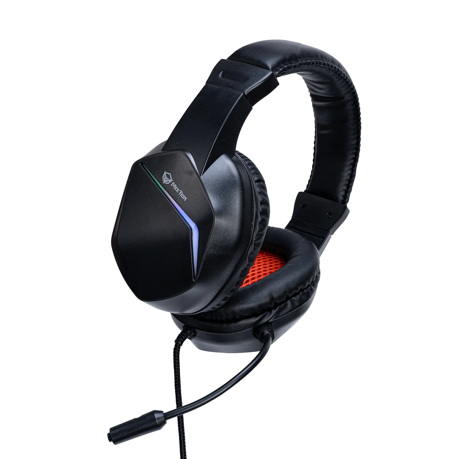 Meetion HP022 Backlit Gaming Headphones with 40mm Drivers Noise-Cancelling Microphone