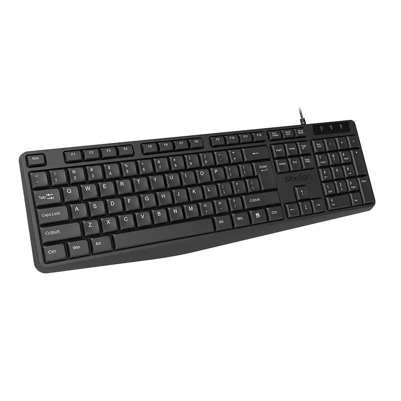 Meetion K200 Standard USB Chocolate Keyboard