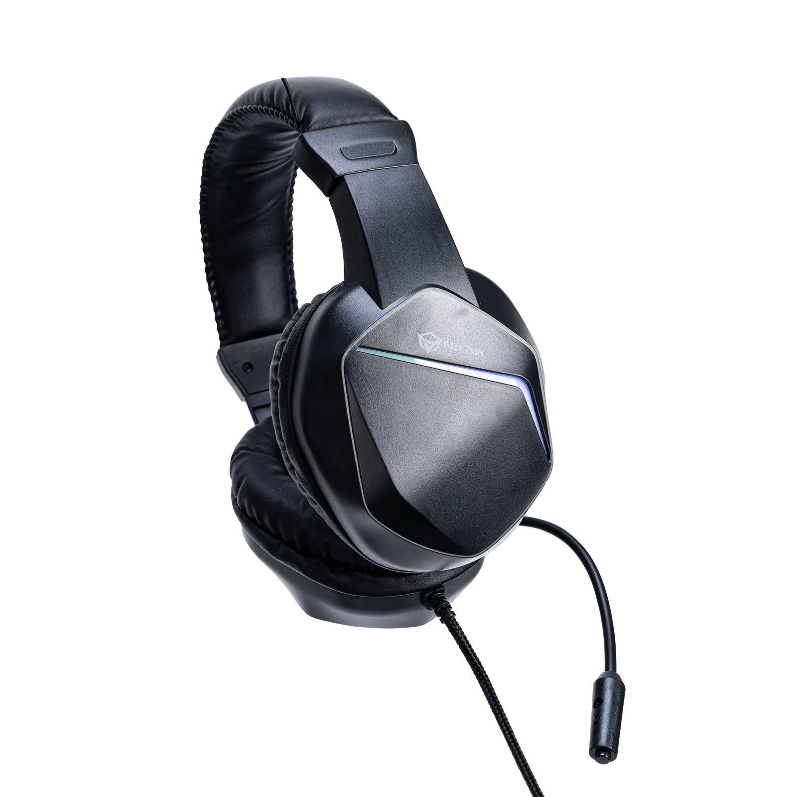 Meetion HP022 Backlit Gaming Headphones with 40mm Drivers Noise-Cancelling Microphone