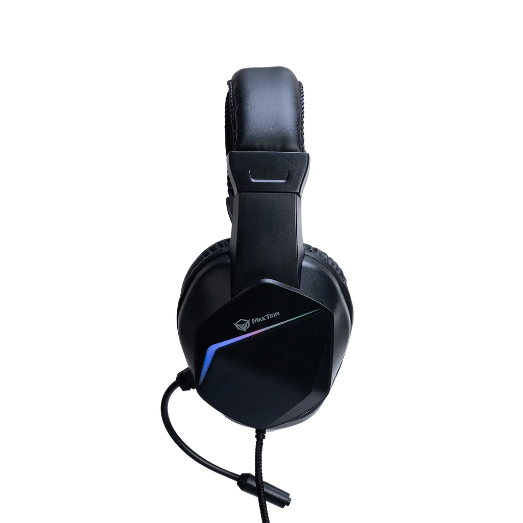 Meetion HP022 Backlit Gaming Headphones with 40mm Drivers Noise-Cancelling Microphone