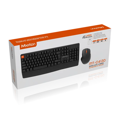 Meetion MT-C4130 Wireless Ergonomic Keyboard And Mouse Combo