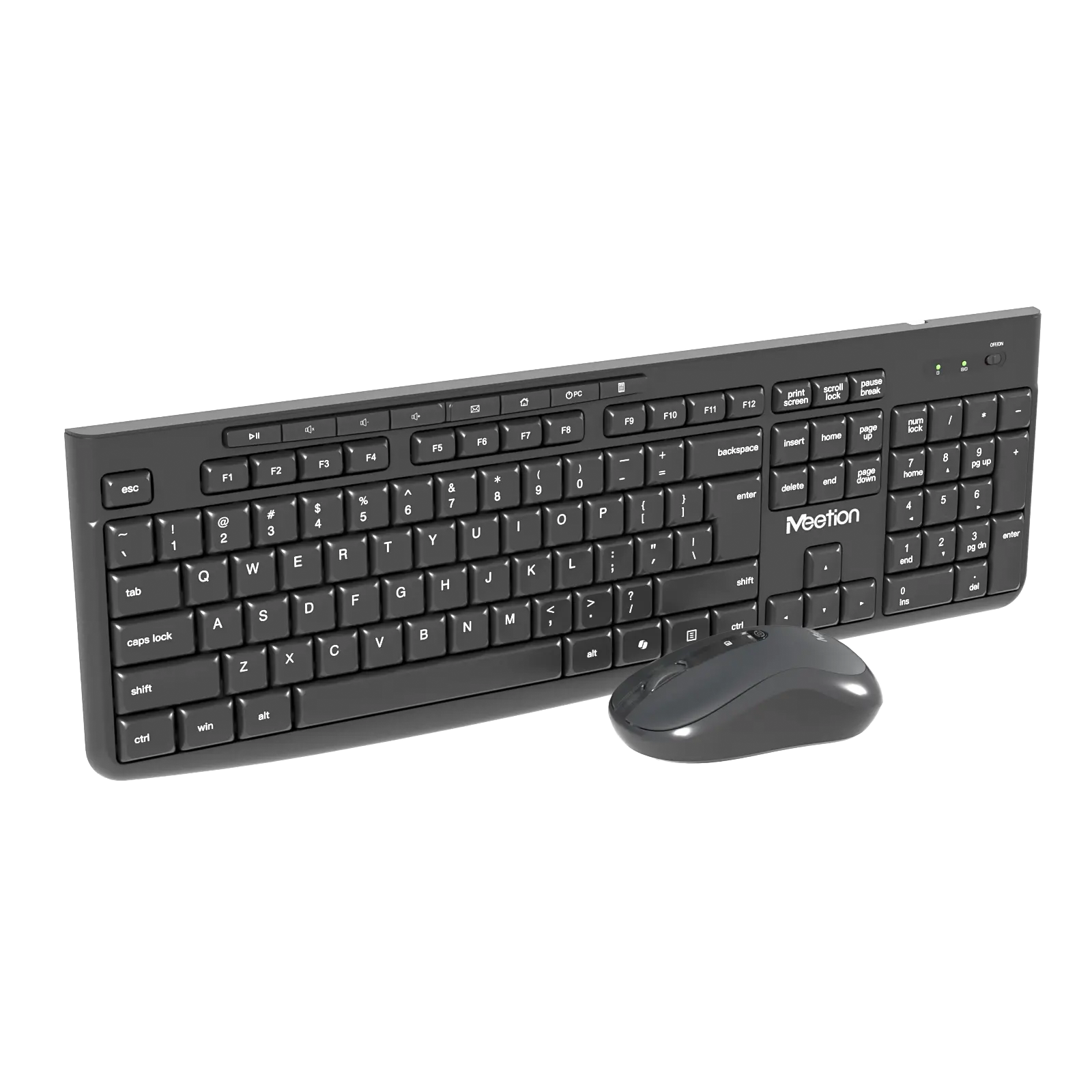 Meetion CW295 Silent 2.4G Wireless Keyboard Mouse Combo