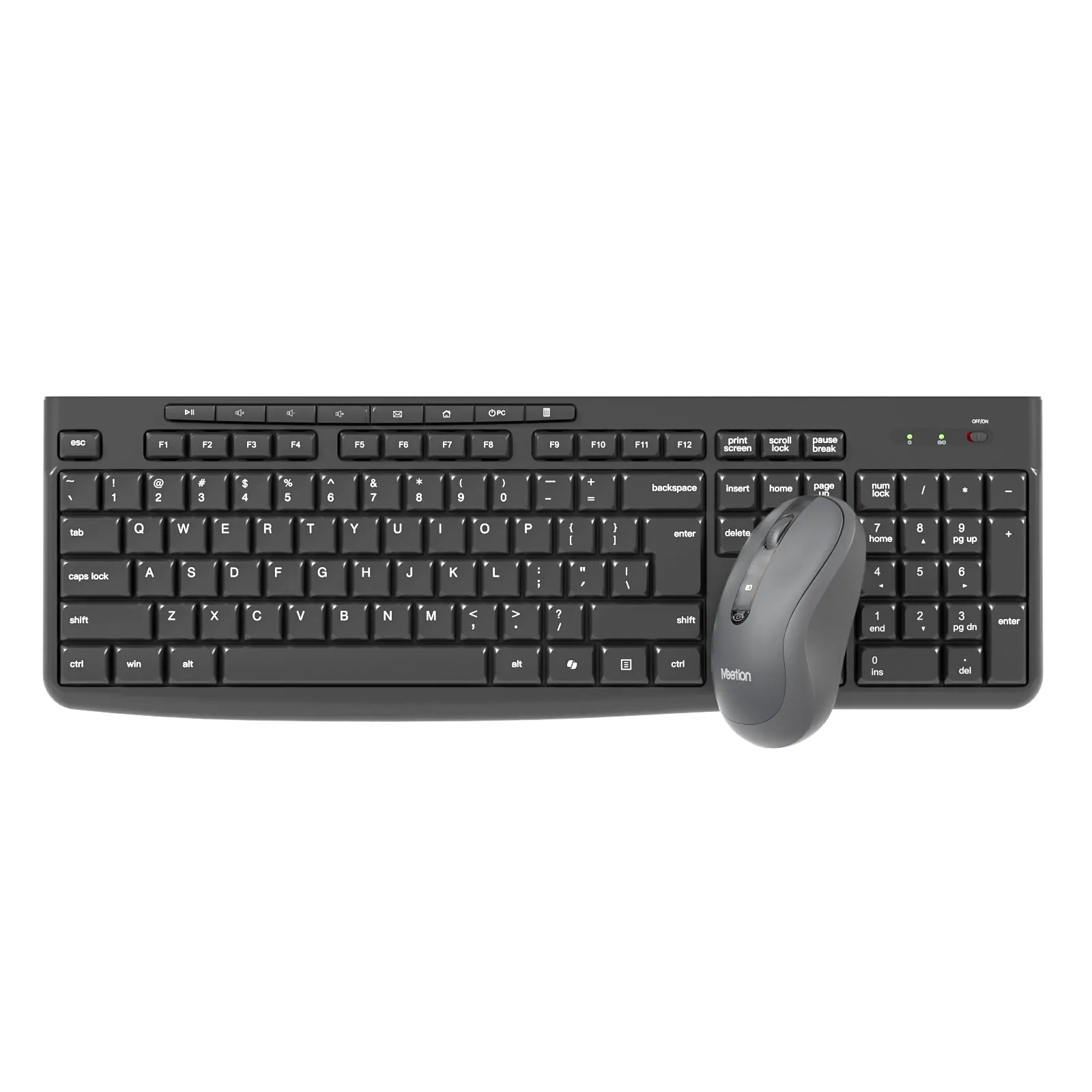 Meetion CW295 Silent 2.4G Wireless Keyboard Mouse Combo
