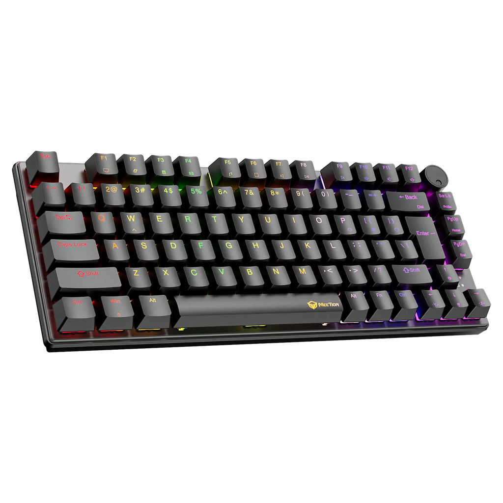 Meetion MK006 PRO RGB 75% Hot Swappable Red Switch AR/EN Wired Mechanical Keyboard