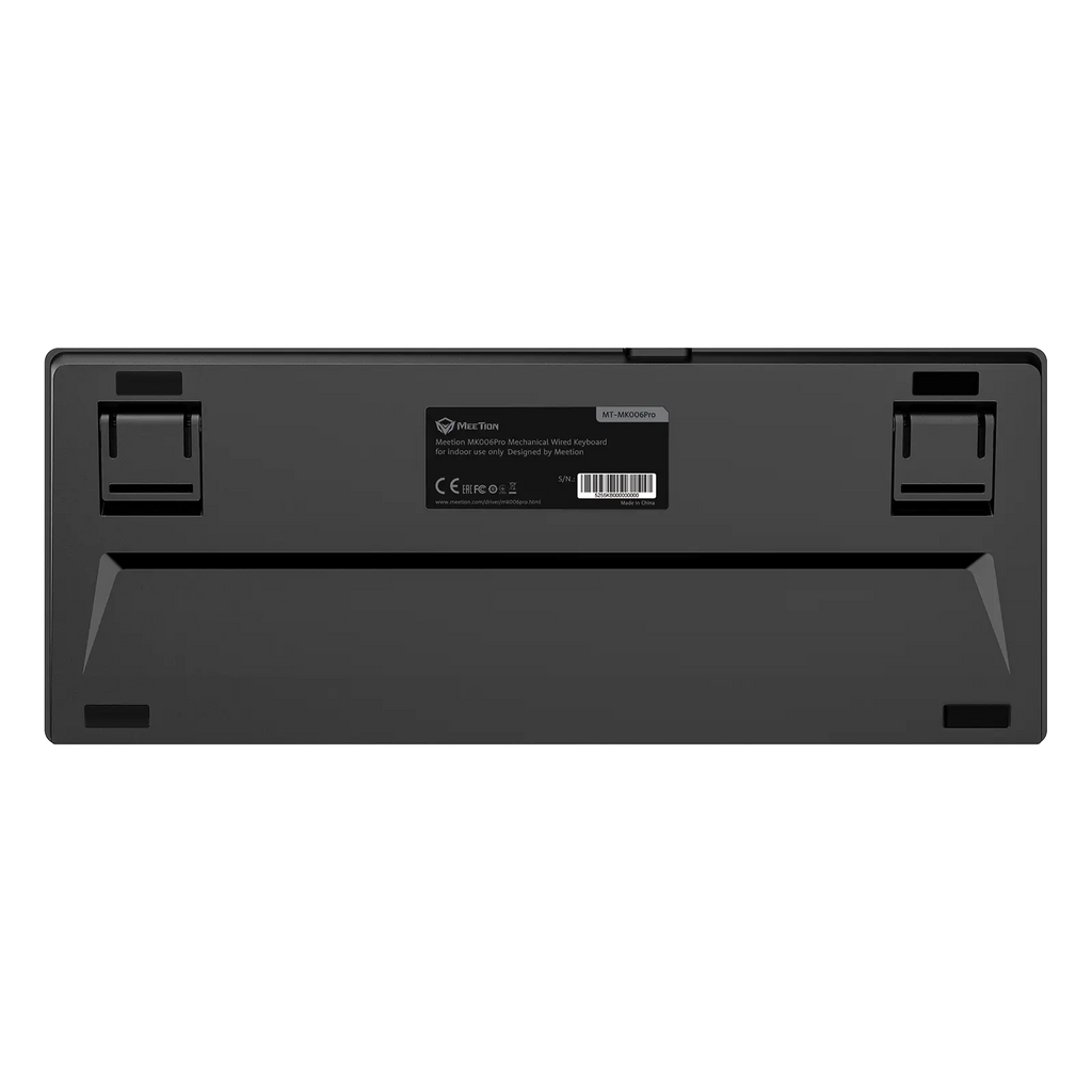 Meetion MK006 PRO RGB 75% Hot Swappable Red Switch AR/EN Wired Mechanical Keyboard