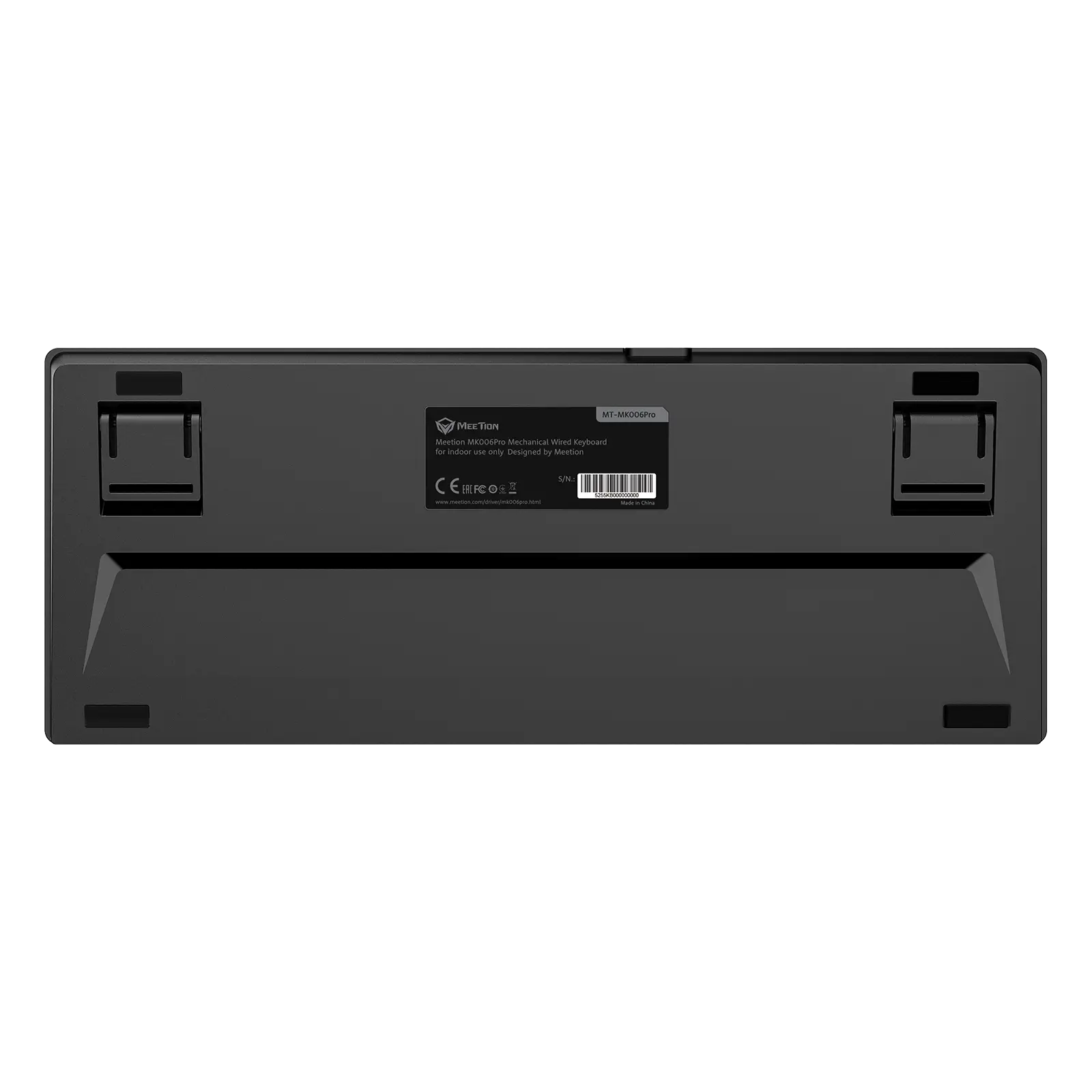 Meetion MK006 PRO RGB 75% Hot Swappable Red Switch AR/EN Wired Mechanical Keyboard