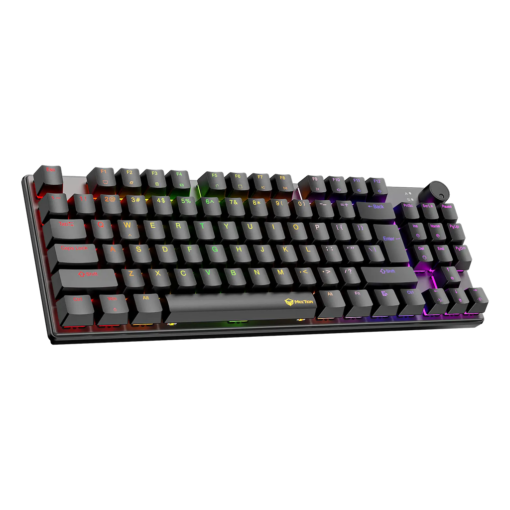 MEETION MK008 PRO RGB 80% TKL Red switch Arabic Wired Mechanical Keyboard