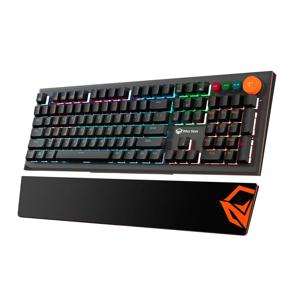 Meetion MK500 Basic Blue switch AR/EN Wired Mechanical Keyboard