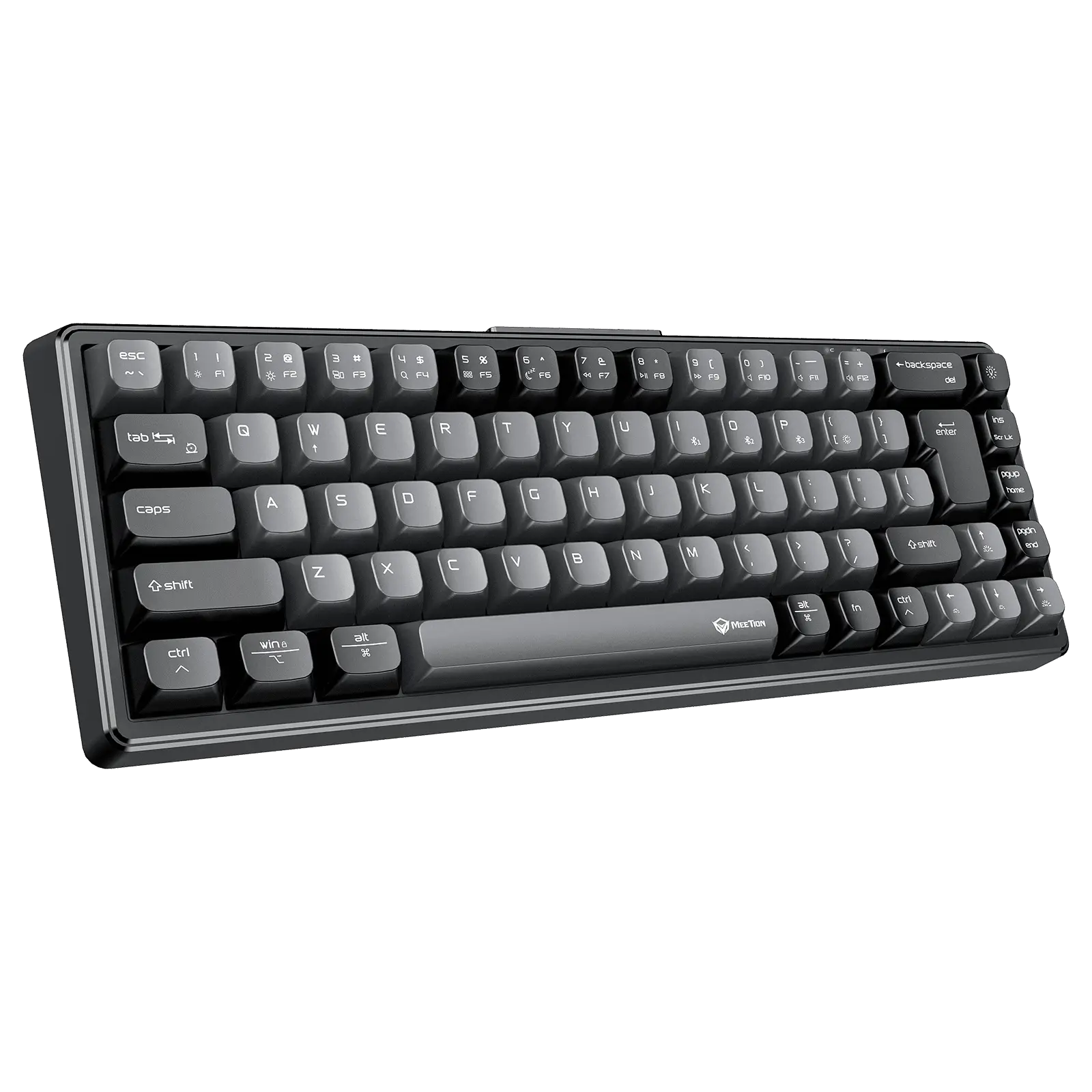 Meetion MK12 65% RGB Triple Mode Wireless And Bluetooth AR/EN Mechanical Keyboard
