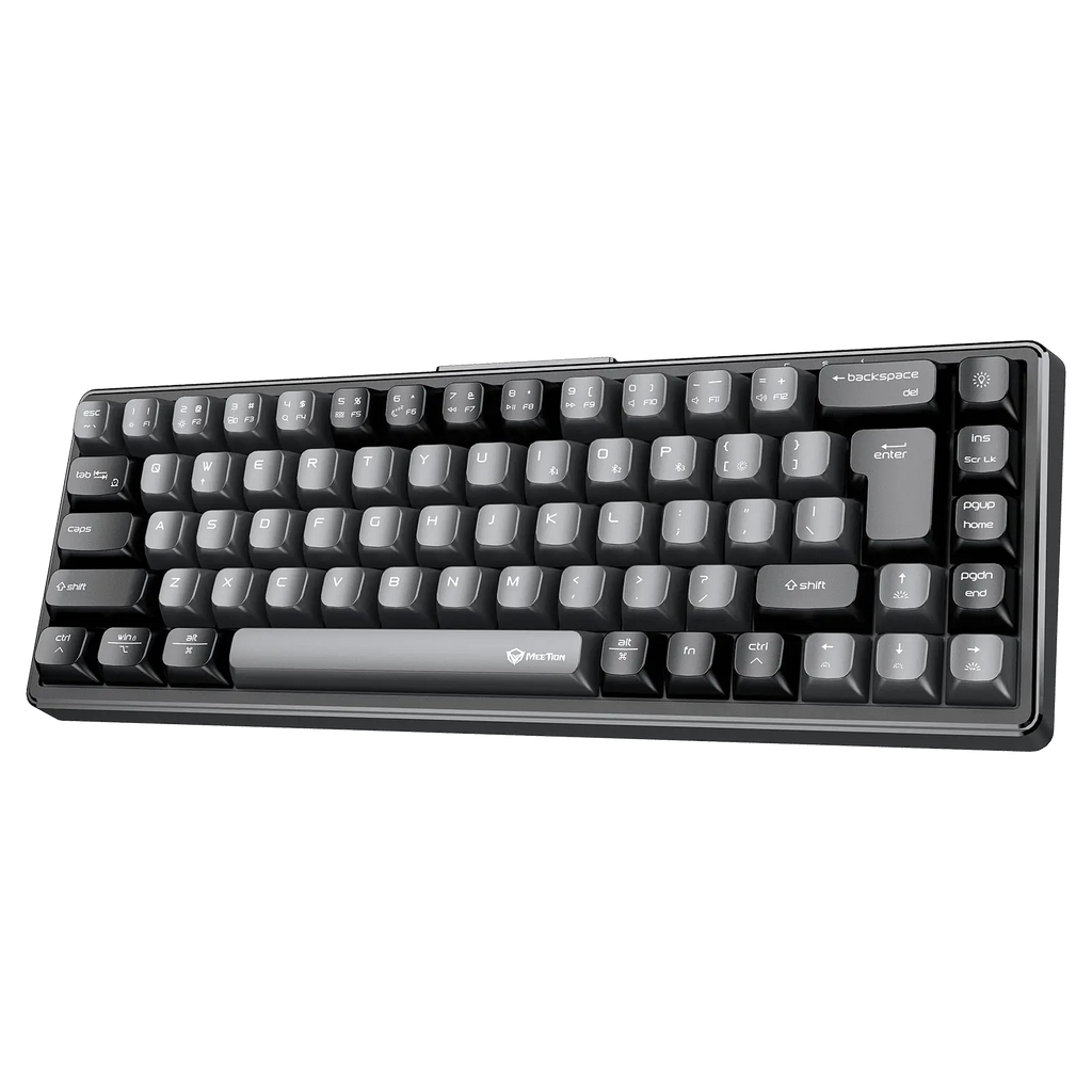 Meetion MK12 65% RGB Triple Mode Wireless And Bluetooth AR/EN Mechanical Keyboard