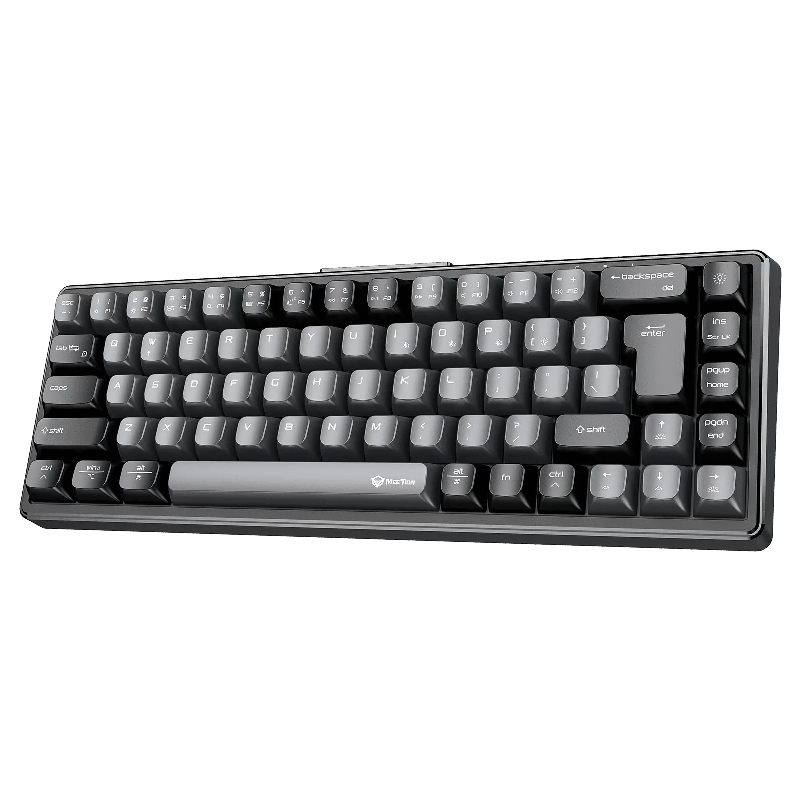 Meetion MK12 65% RGB Triple Mode Wireless And Bluetooth AR/EN Mechanical Keyboard