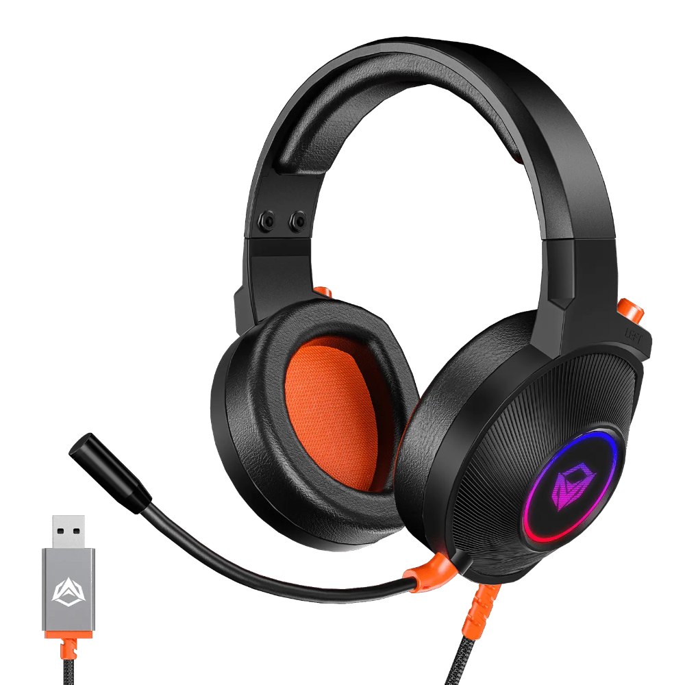 MEETION HP012 USB Virtual 7.1 Surround Sound Gaming Headset