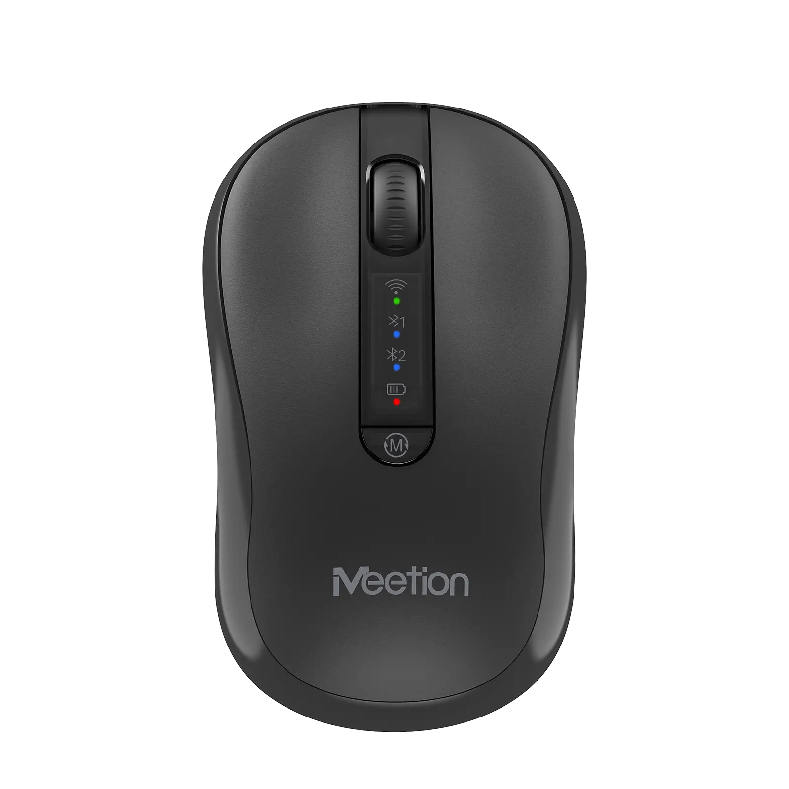 Meetion BTM185R Rechargeable Wireless & Bluetooth Dual Mode Mouse – Silent & Ergonomic