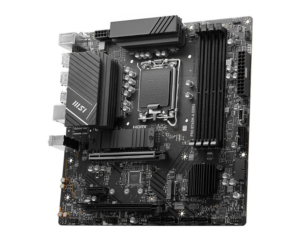 MSI PRO B760M-A DDR4 Intel LGA 1700 Motherboard