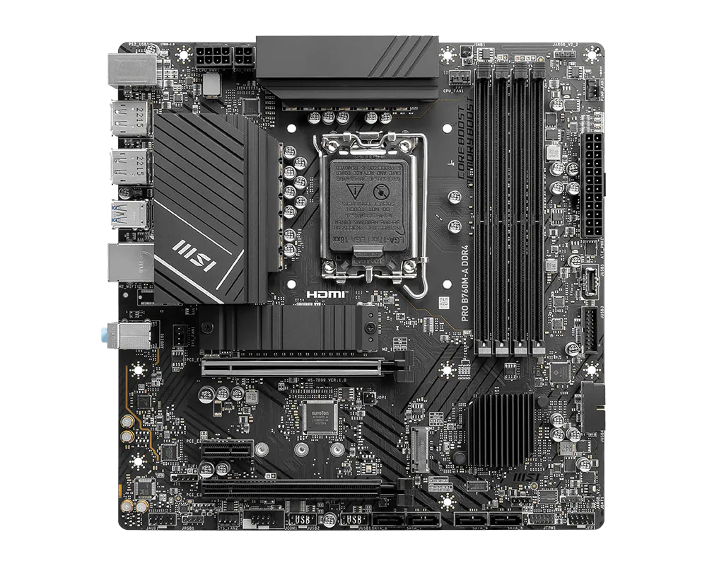 MSI PRO B760M-A DDR4 Intel LGA 1700 Motherboard