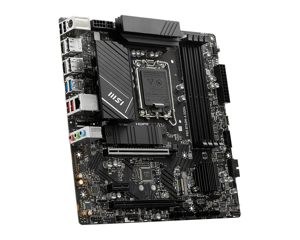 MSI PRO B760M-A DDR4 Intel LGA 1700 Motherboard