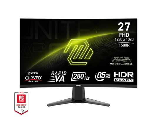 MSI MAG 276CXF 27-inch 280Hz 0.5Ms Va Panel FHD Curved Gaming Monitor