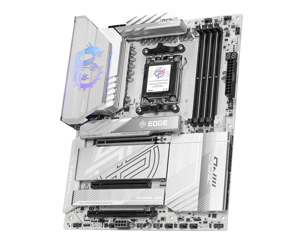 MSI MPG X870E EDGE TI WIFI Pcie 5.0 AM5 ATX Motherboard