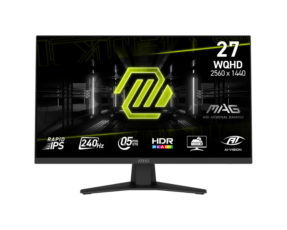 MSI MAG 274QF X24 27-inch WQHD (2k) 240Hz 0.5ms Rapid IPS Gaming Monitor