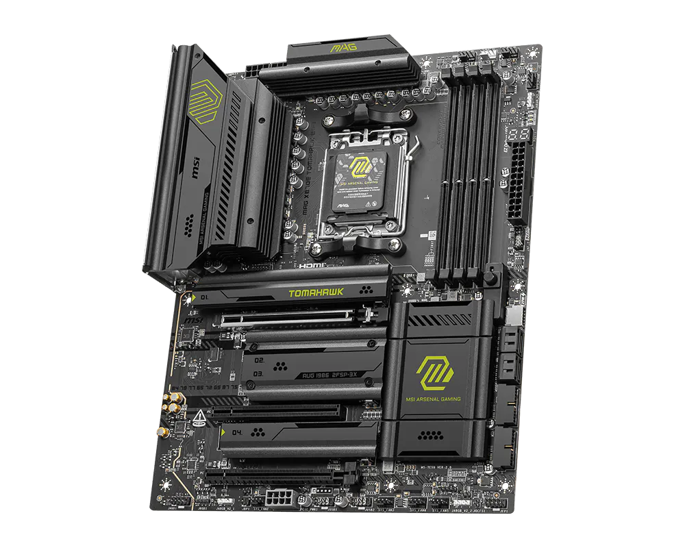 MSI MAG X870E Tomahawk WiFi Pcie 5.0 AM5 ATX Motherboard