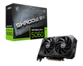 MSI GeForce RTX 5060 graphics card with packaging on a white background