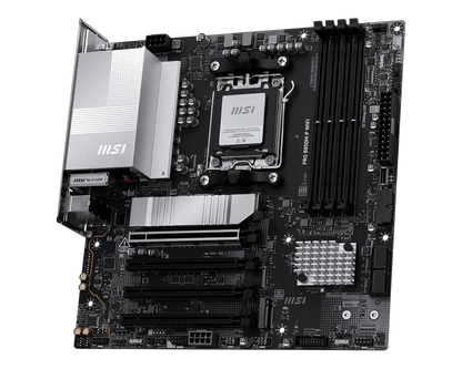 MSI PRO B850M-P WIFI AM5 DDR5 PCIe 5.0 Wi-Fi 7 Motherboard