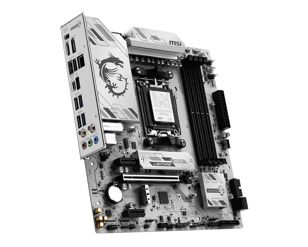 MSI B850M GAMING PLUS WIFI6E Pcie 5.0 AM5 Motherboard