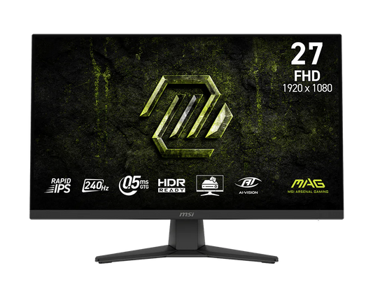 MSI MAG 272F X24 27-inch 240Hz 0.5Ms Rapid IPS Panel FHD Gaming Monitor