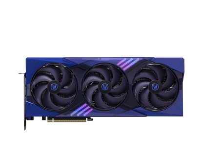 MSI GeForce RTX 5070 graphics card with three fans and blue accents