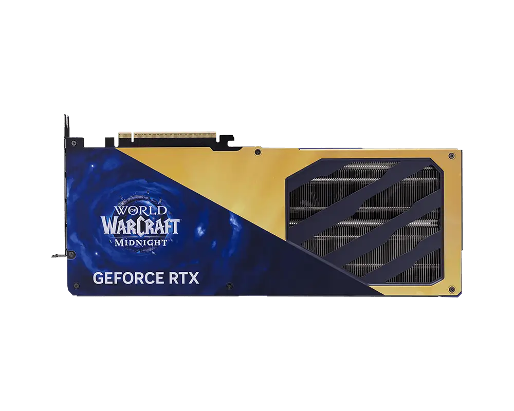 MSI GeForce RTX 5070 12GB World of Warcraft MIDNIGHT VOID EDITION OC GRAPHIC CARD