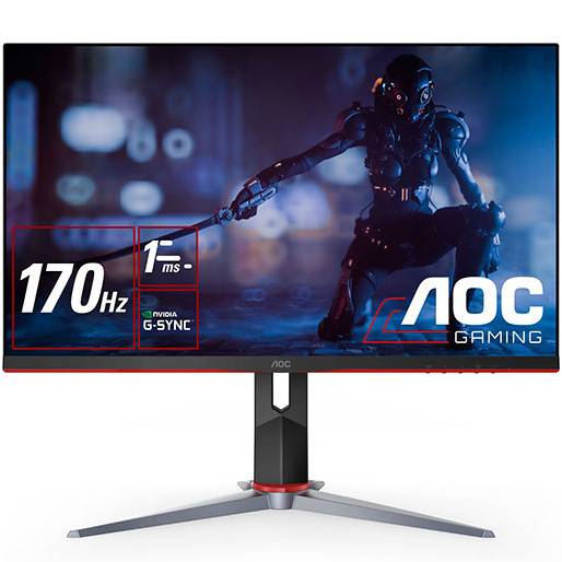 AOC Q27G2S/D 27" 170Hz WQHD 1ms HDR G-Sync Compatible IPS Gaming Monitor