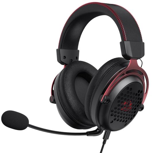 Redragon H386 Diomedes Usb Gaming Headset 7.1 Surround Sound - black