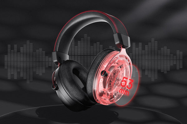 Redragon H386 Diomedes Usb Gaming Headset 7.1 Surround Sound - black