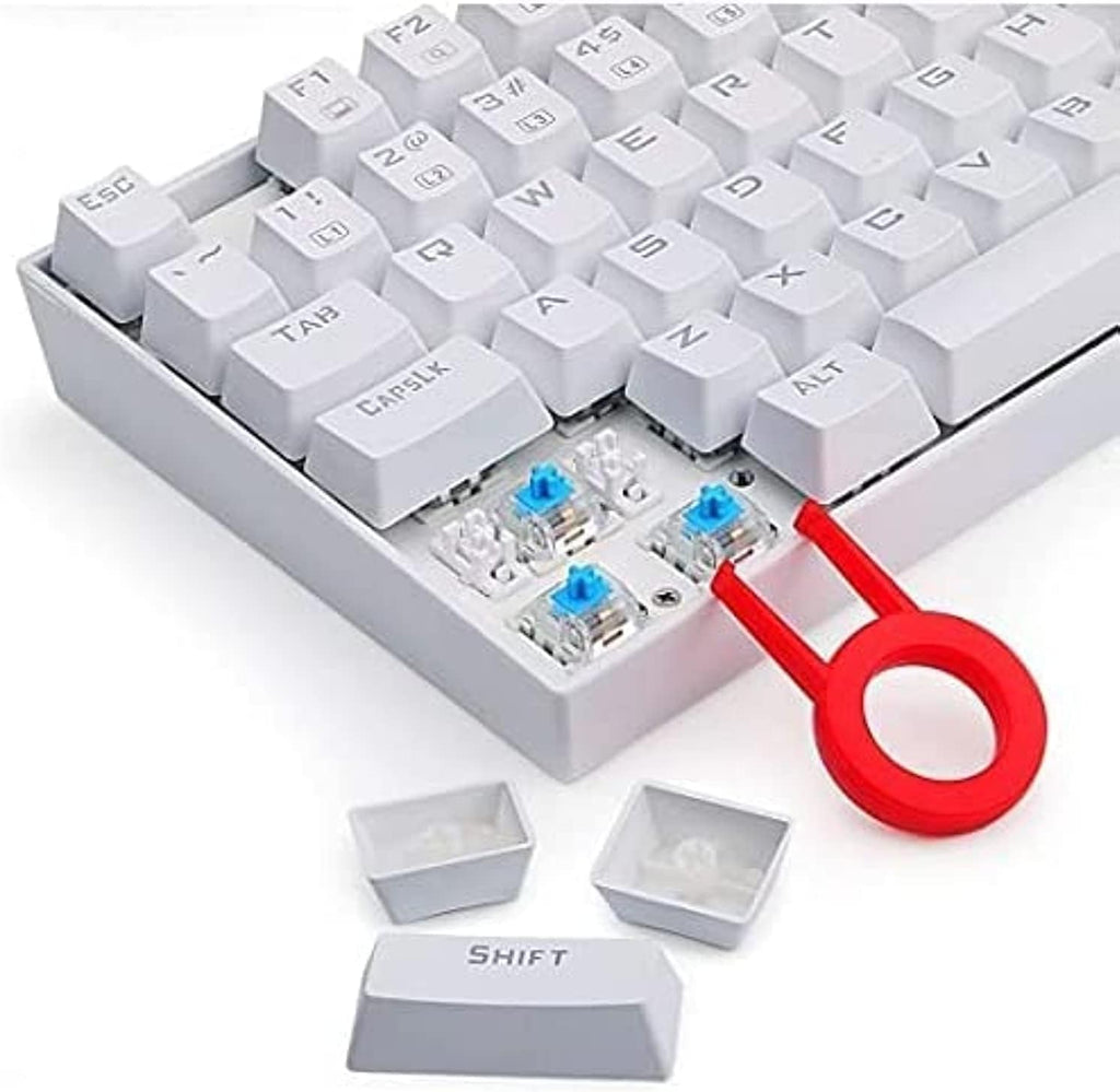 Redragon K552R Kumara RAINBOW Mechanical Gaming Keyboard Blue Switch White