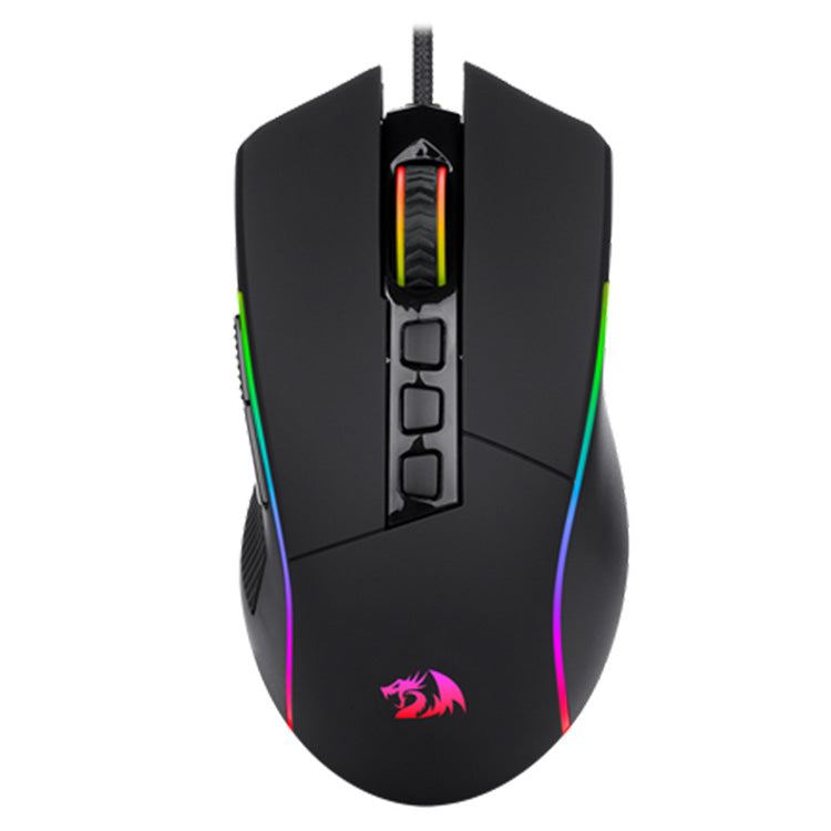 Redragon M812 PLANK 16,000 DPI Gaming Mouse - Black