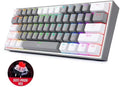 Redragon K617 Fizz 60% Wired RGB Red Switch Gaming Keyboard
