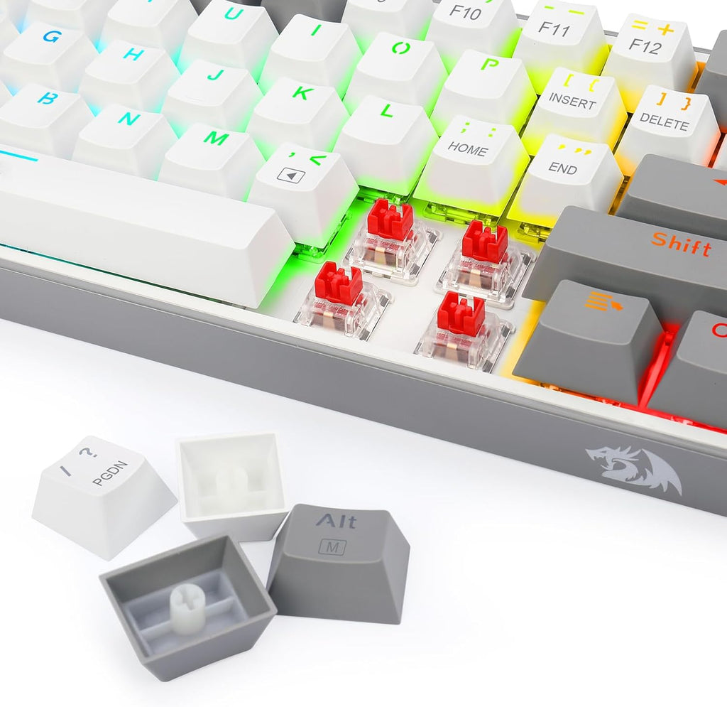 Redragon RD S131 Wired Combo Wired 60% Mechanical Keyboard + Wired Gaming Mouse max 12400DPi