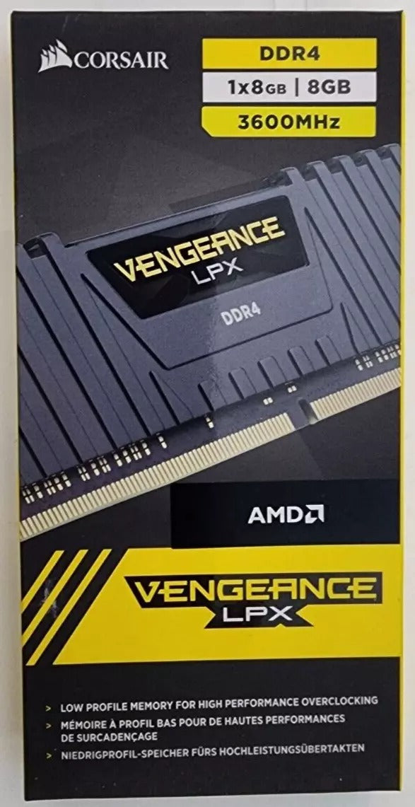 ذاكرة سطح المكتب Corsair Vengeance LPX 16GB DDR4 3600MHz C18